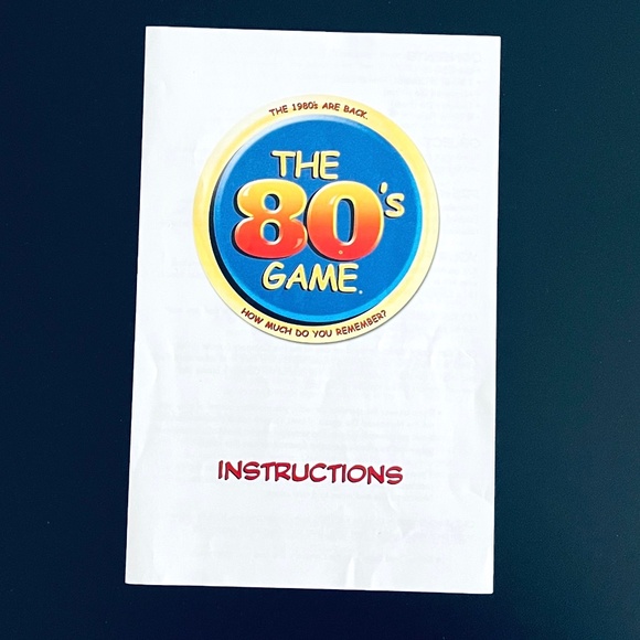 The 80s Game (2001) Vintage Board Game - COMPLETE - Picture 5 of 8